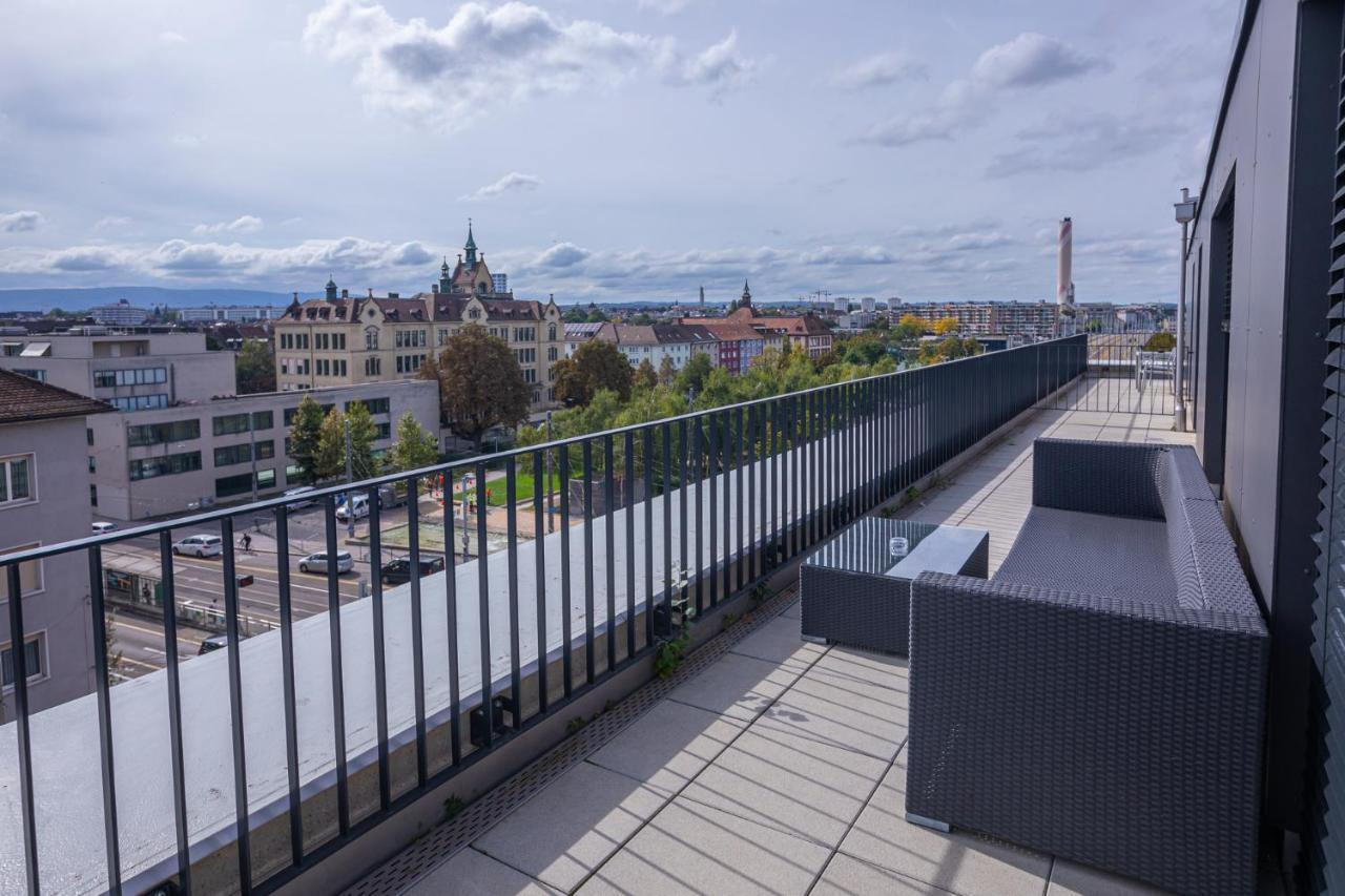 Skyline Exclusive Penthouse Apartments Basel Exterior foto